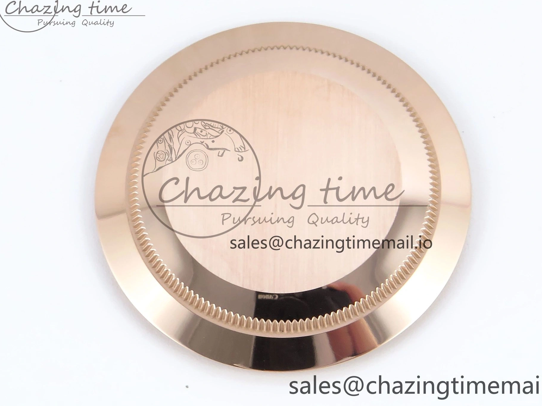 (Gain Best 40 RG A2836 Brown 228235 1:1 Weight) Noob Dial Edition Roman Bracelet President Date Day on 0326